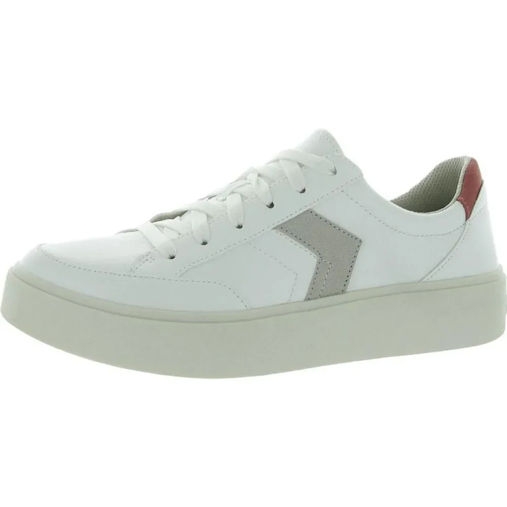 Dr. Scholl's Shoes Womens Madison Lace White Casual And Fashion Sneakers